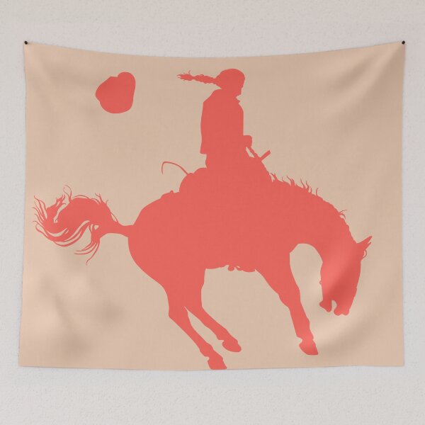 Item preview, Bronco Rider 2: Sunset Orange designed and sold by Zia Frazier.
