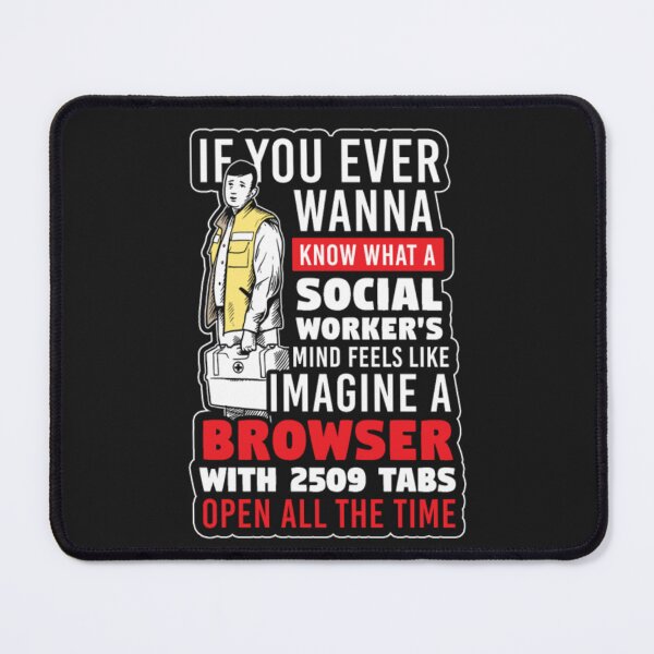 Item preview, Social Worker Mind Feel Imagine Browser designed and sold by ClamenTaon.