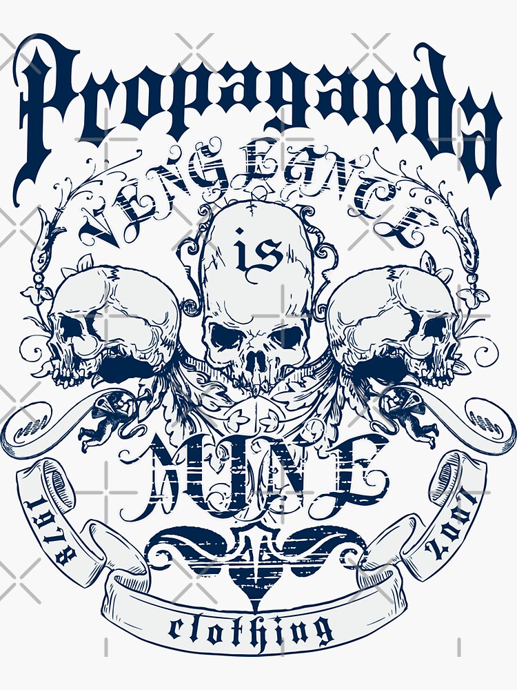 Vengeance Is Mine Stickers for Sale | Redbubble Vengeance Is Mine Stickers for Sale | Redbubble