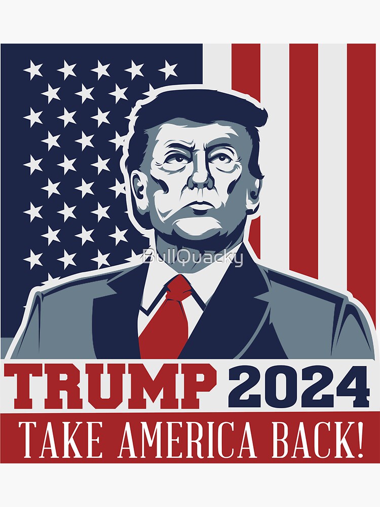 "Take America Back! Trump President 2024 Election Vintage