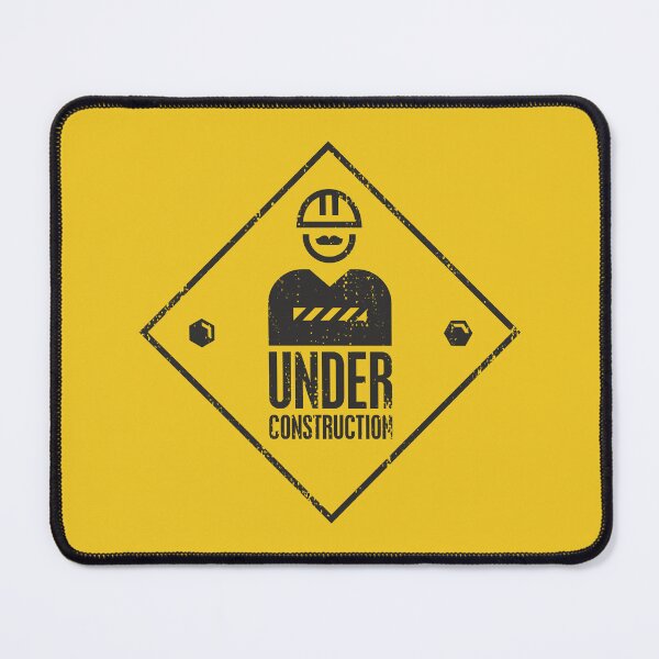 Item preview, Under construction sign designed and sold by etraveler.