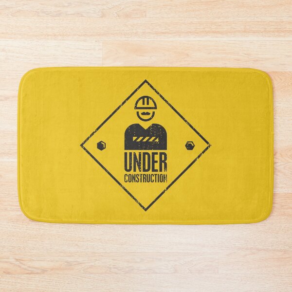 Item preview, Under construction sign designed and sold by etraveler.
