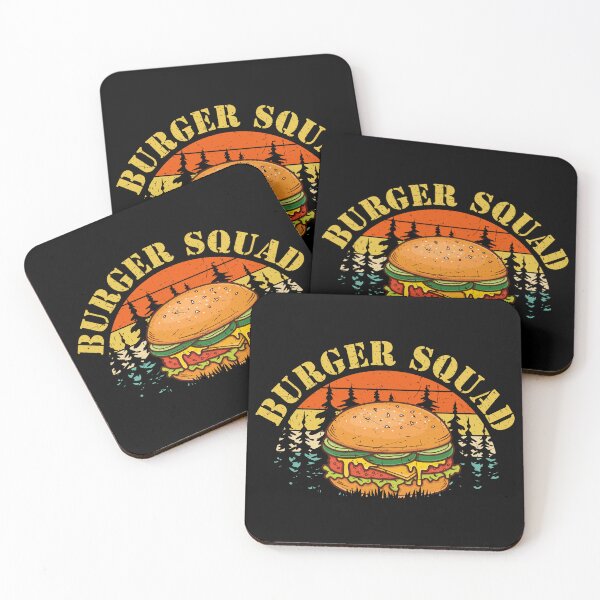 Item preview, Burger squad designed and sold by pnkpopcorn.