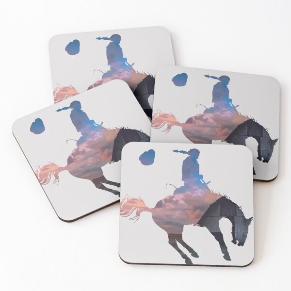 Item preview, Bronco Rider 2: Farm Sunset designed and sold by Zia Frazier.