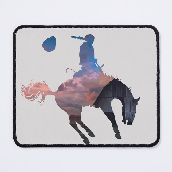 Item preview, Bronco Rider 2: Farm Sunset designed and sold by Zia Frazier.