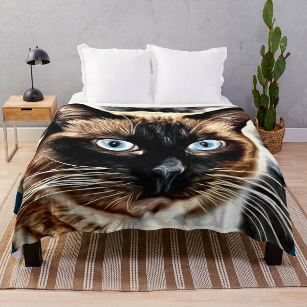 Item preview, Digital portrait of a loving cat designed and sold by thalasson.
