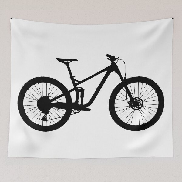 Item preview, Marin Rift Zone Trail Mountain Bike Silhouette  designed and sold by Positive Lad.