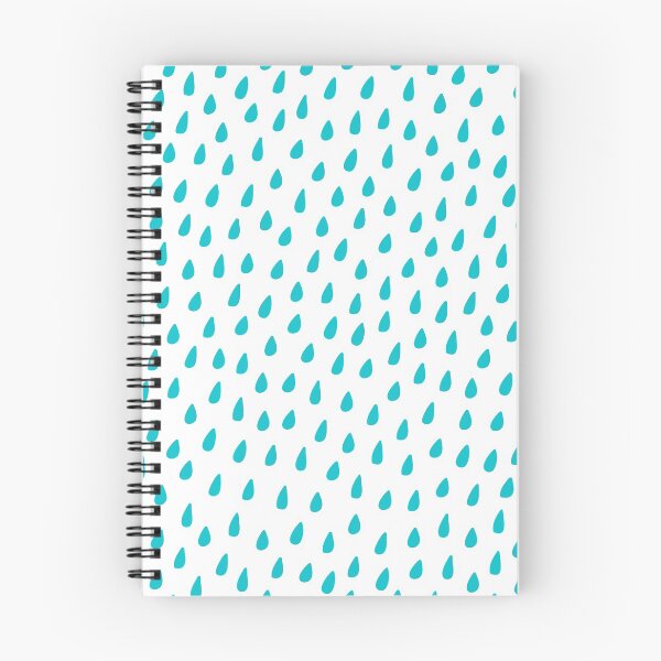 Item preview,  Blue rain seamless pattern. Simple hand drawn  background. Vector illustration. designed and sold by illucesco.