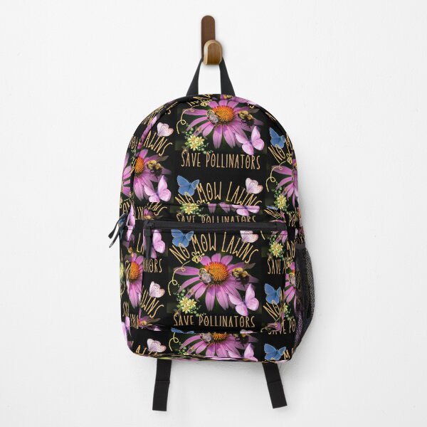 Item preview, No Mow Lawns Save Pollinators Colorful Eco-Friendly Design designed and sold by EarthArtDesigns.