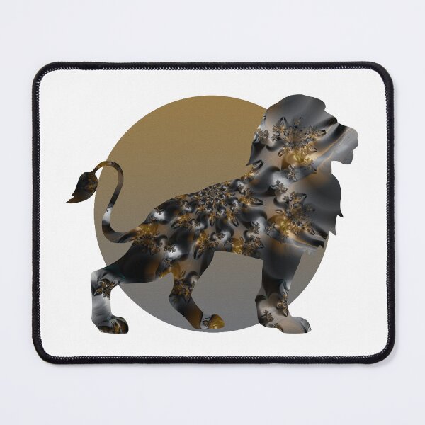 Item preview, Fractal Lion, Collection Nine designed and sold by Patricia Johnston.