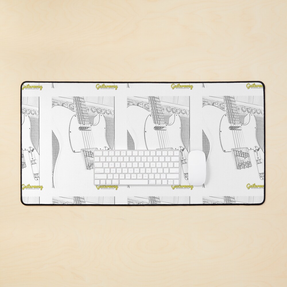 Item preview, Desk Mat designed and sold by Guitarmony.