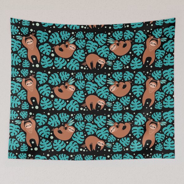 Item preview, Sloth in Monster designed and sold by MARYMAXMAC.