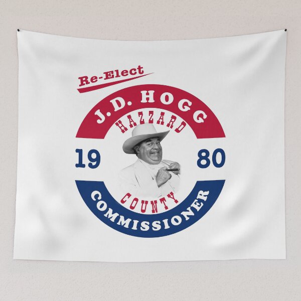 Item preview, Reelegir a Boss Hog en 1980 designed and sold by TeeArcade84.