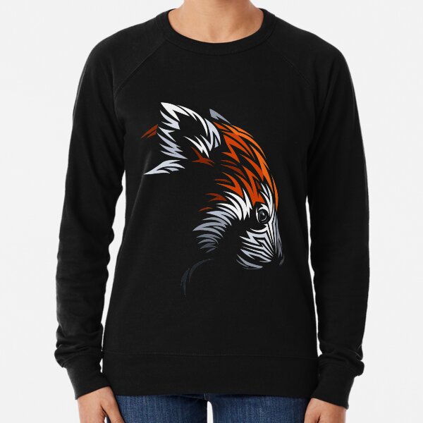 Tribal Red Panda Lightweight Sweatshirt