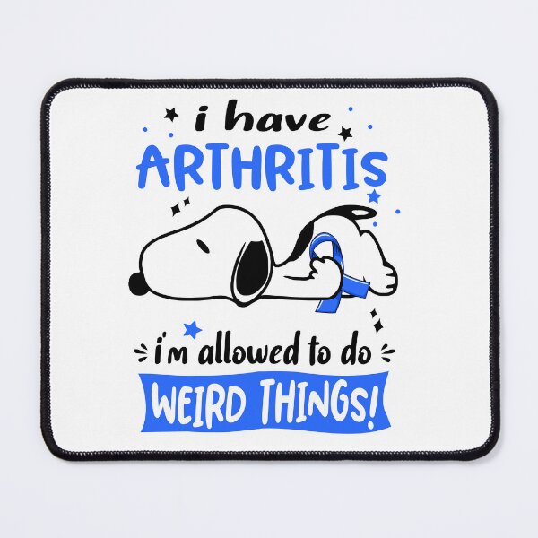 Item preview, I Have Arthritis I Am Allowed To Do WEIRD THINGS! designed and sold by Wlsnpeggy.