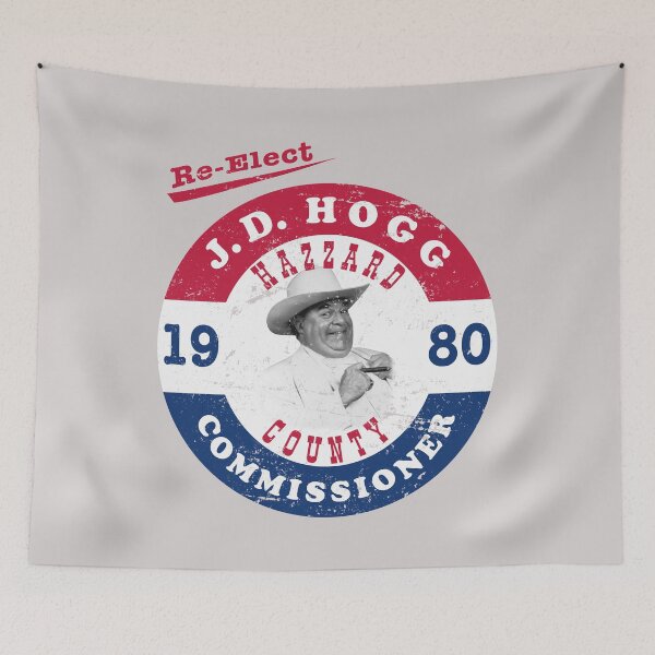 Item preview, Angustiado reelegido Boss Hog en 1980 designed and sold by TeeArcade84.