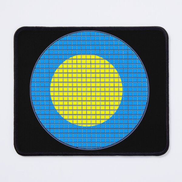 Item preview, Palau Flag Rounded - Squares Pixel designed and sold by MoonElite.