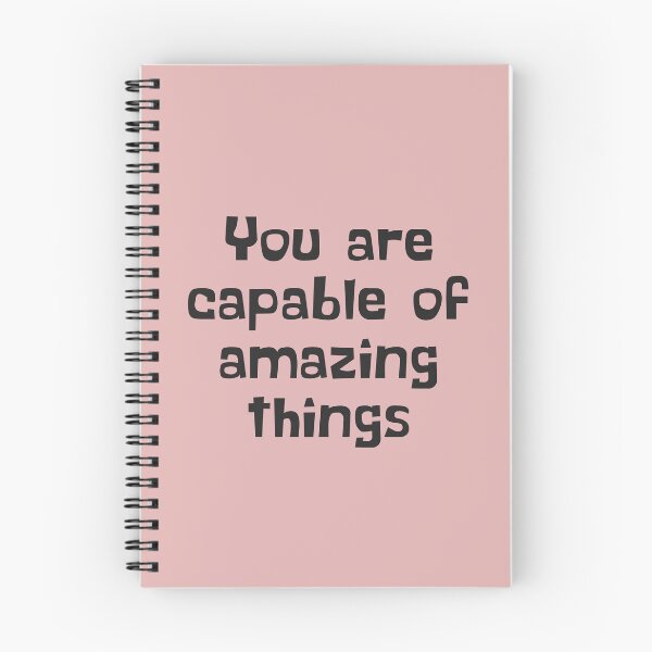 Item preview, Funny You are capable of amazing things quote gifts designed and sold by cizito.