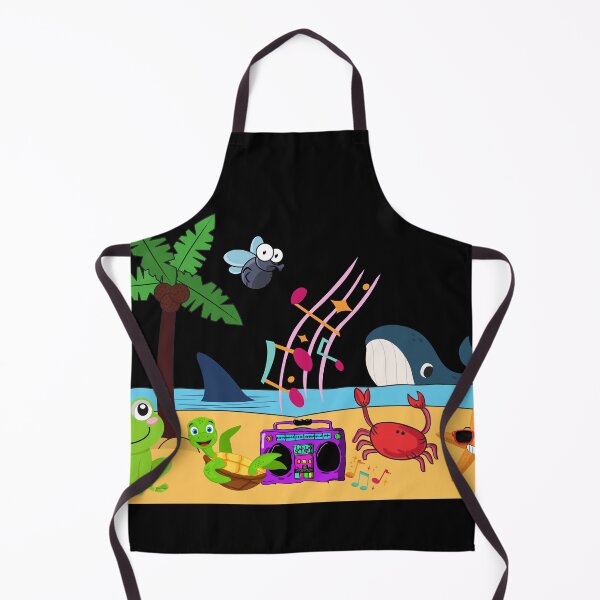 Item preview, Frog and crew at the beach party designed and sold by Light79.