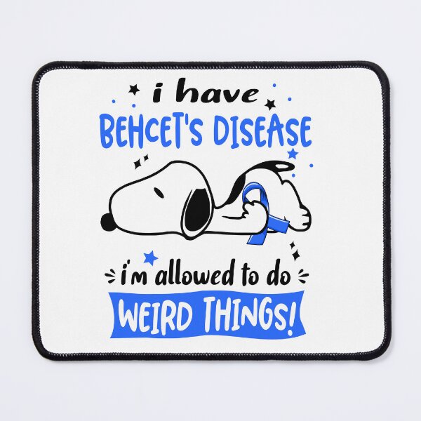 Item preview, I Have Behcet's Disease I Am Allowed To Do WEIRD THINGS! designed and sold by Wlsnpeggy.