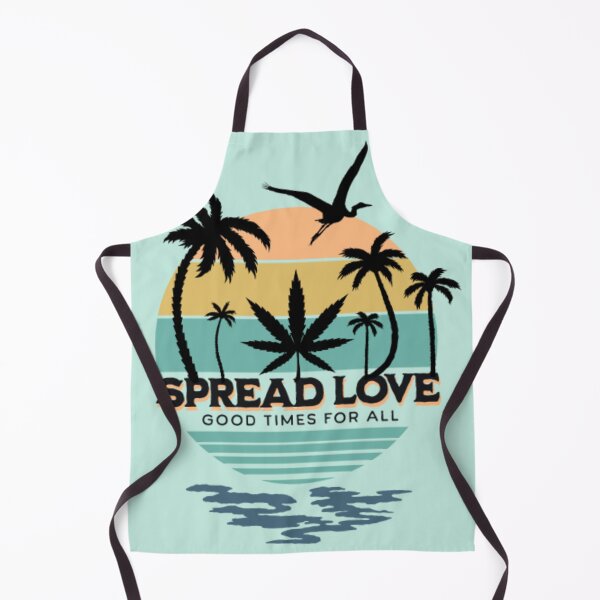 Item preview, Spread Love, good times for all - Beach resort sunset design designed and sold by CabbageNClouds.