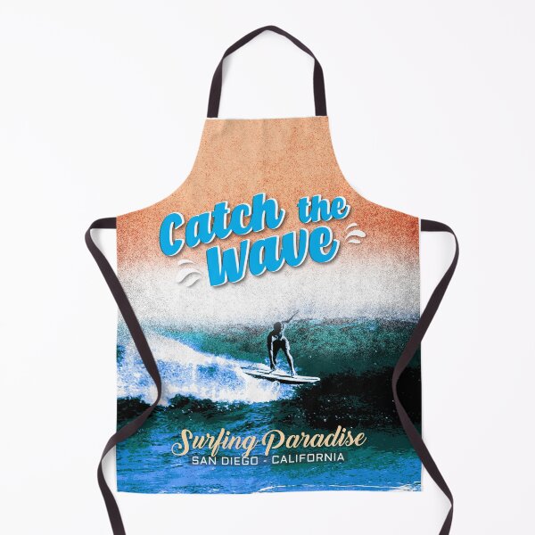 Item preview, Catch the Wave - Surfing Paradise - Californian beach designed and sold by MagaliC.