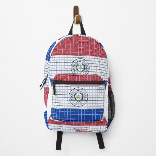 Item preview, Paraguay Flag Rounded - Squares Pixel designed and sold by MoonElite.