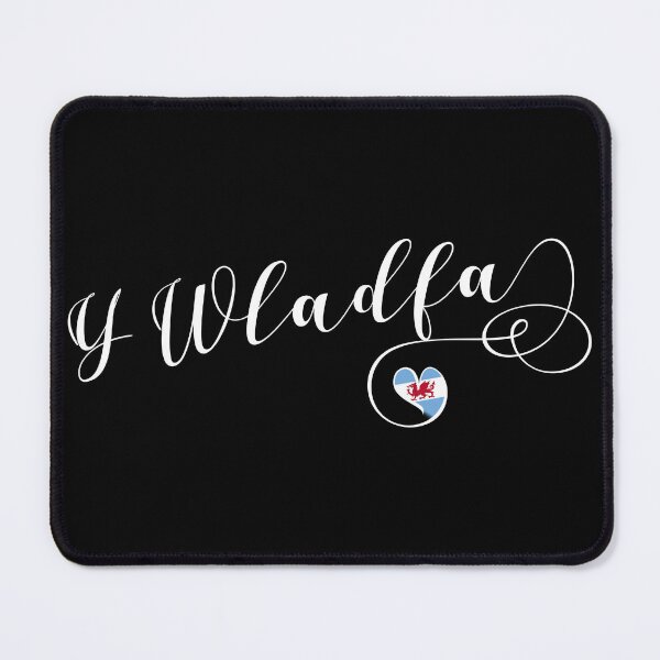 Item preview,  Y Wladfa Flag in Heart, Argentina, Patagonia, Chubut Province designed and sold by Celticana.