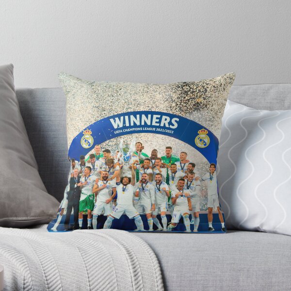 Real Madrid Campeones 2022 Cojín
