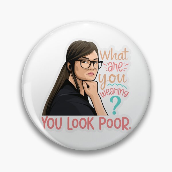 Item preview, WHAT ARE YOU WEARING? YOU LOOK POOR. designed and sold by USStickers.