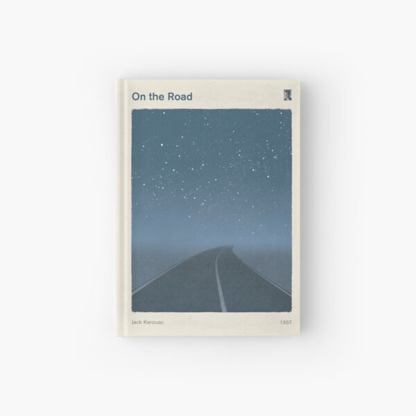 Item preview, On the Road, Jack Kerouac Literary Art for Readers and Writers. designed and sold by RedHillPrints.