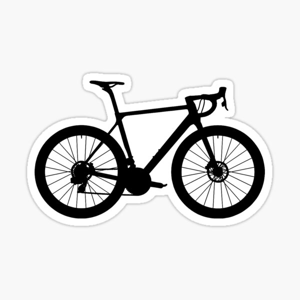 Sticker Vélo silhouette 