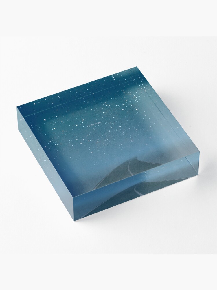 Alternate view of Jack Kerouac - On the Road Acrylic Block