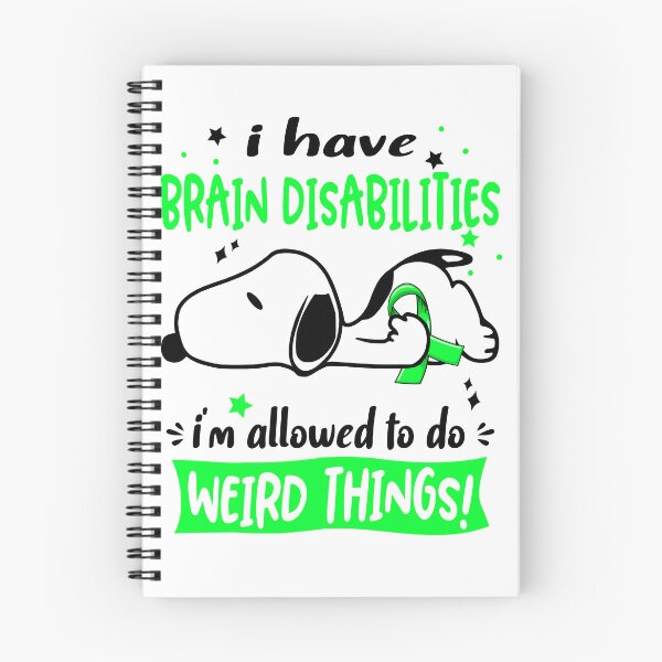 Item preview, I Have Brain Disabilities I Am Allowed To Do WEIRD THINGS! designed and sold by Wlsnpeggy.