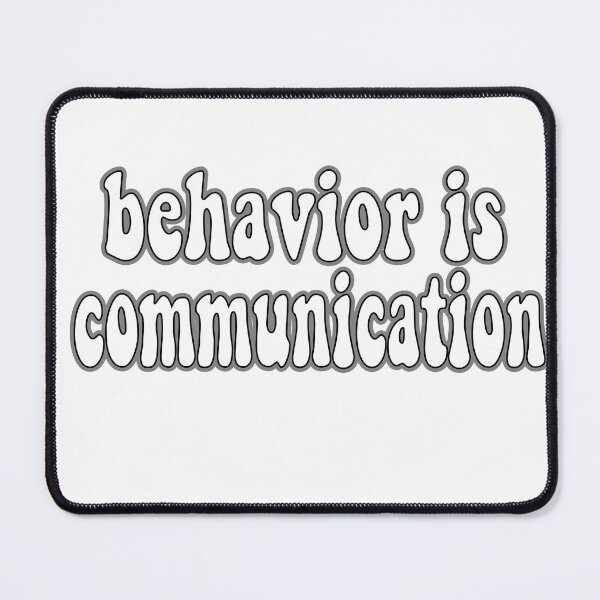 Item preview, Behavior Is Communication, SPED Teacher Gift, BCBA Gift,Communication quotes designed and sold by retro10.