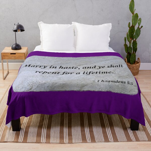 Item preview, Marry in haste, repent for a lifetime. designed and sold by Chemobius.