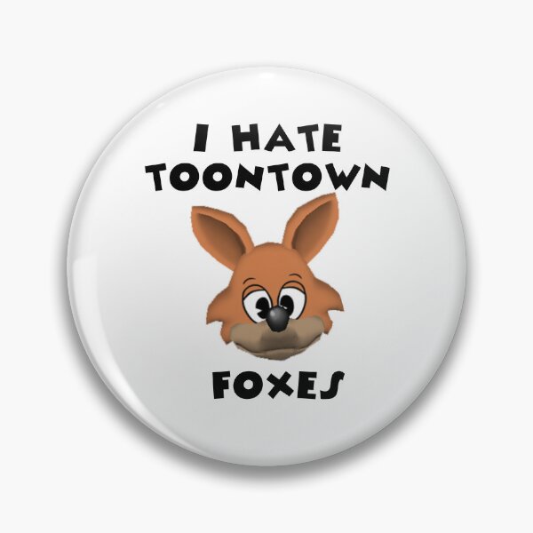 Item preview, I Hate Toontown Foxes designed and sold by TooningAround.