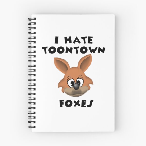 Item preview, I Hate Toontown Foxes designed and sold by TooningAround.