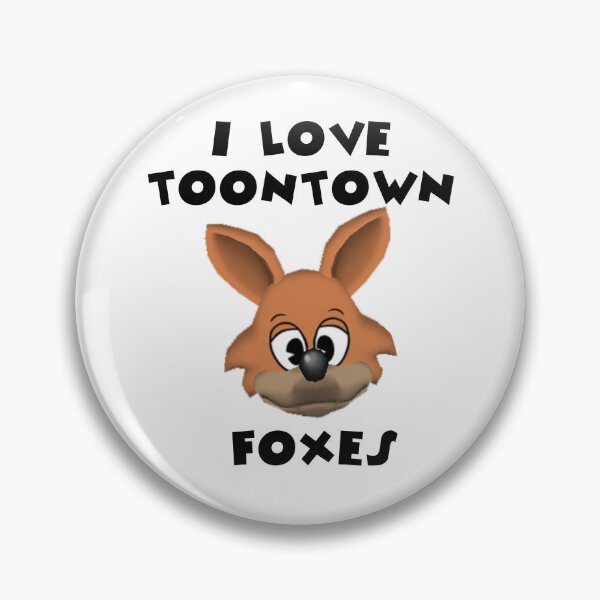 Item preview, I Love Toontown Foxes designed and sold by TooningAround.