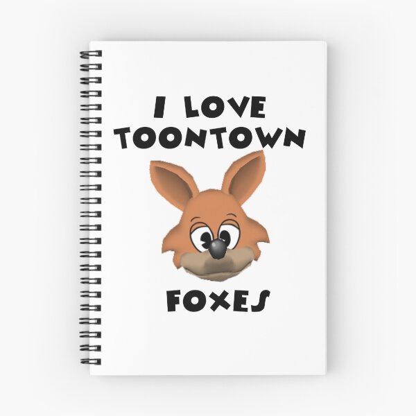 Item preview, I Love Toontown Foxes designed and sold by TooningAround.