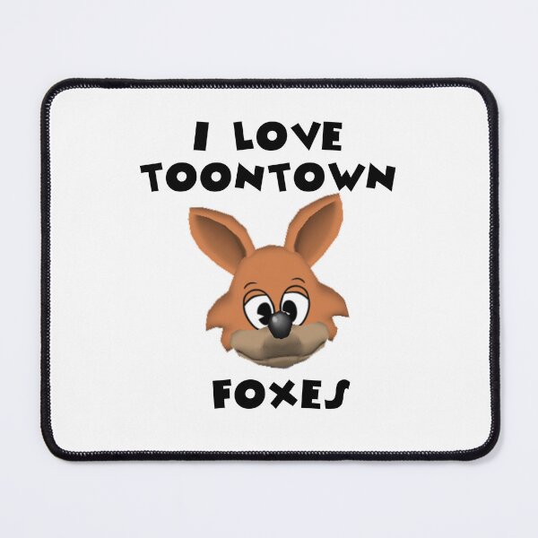Item preview, I Love Toontown Foxes designed and sold by TooningAround.
