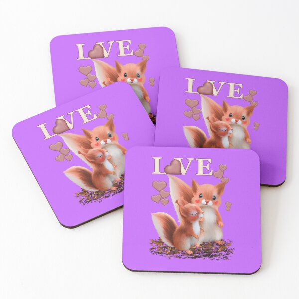 Item preview, Squirrels in Love designed and sold by LoneAngel.