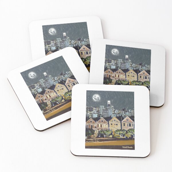 Item preview, San Francisco Painted Ladies  designed and sold by Heidi Noriko.