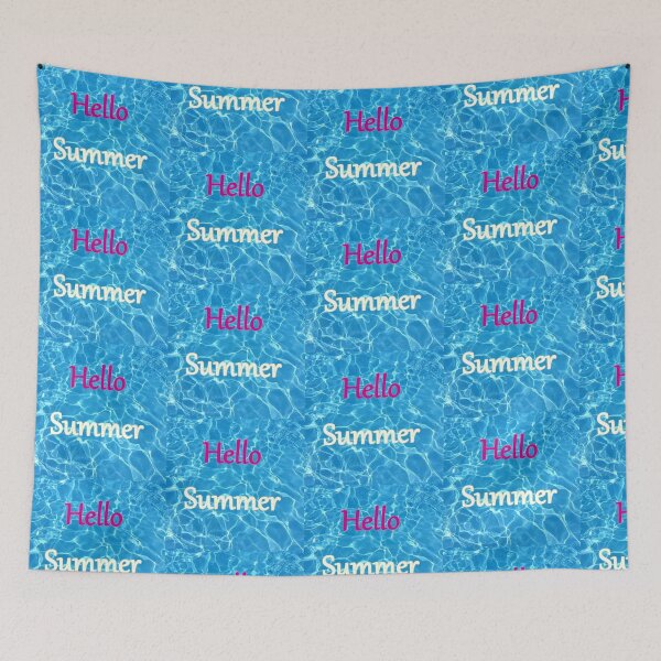 Aperçu de l'œuvre Hello Summer créée et vendue par Alta-store.