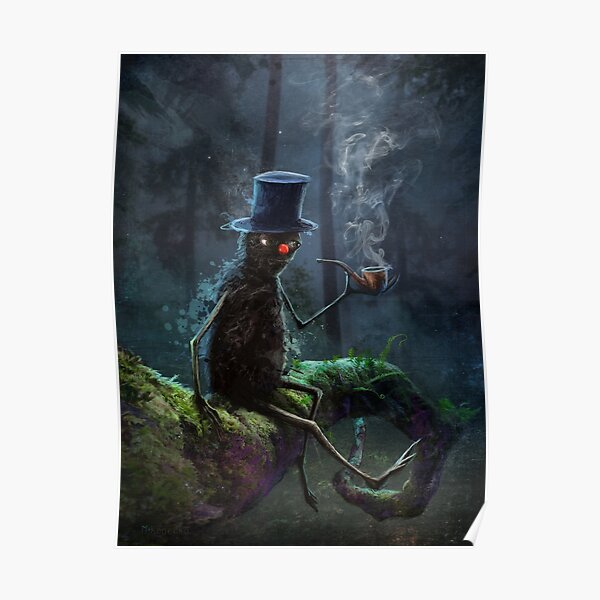 "The Pipe Smokers Tree" Poster