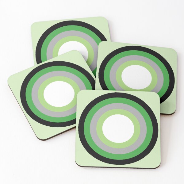 Item preview, Aromantic Pride Flag Circle designed and sold by kiippers.