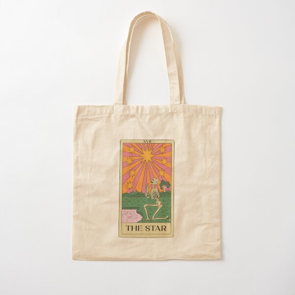 Vista previa del artículo con la obra «La Carta del Tarot Vintage Star», diseñado y vendido por mossandmoon.