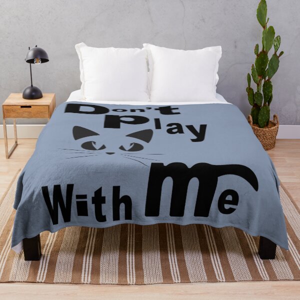 Item preview, cat don't play with me designed and sold by abdelhameed zayed.
