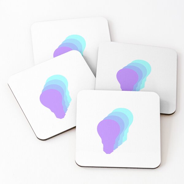 Item preview, Bombillas Pastel - Gradiente Púrpura designed and sold by Disparate Thoughts.