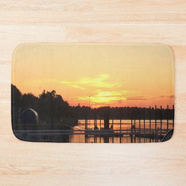 Item preview, Vibrant Summer Sunset at the Bay  designed and sold by CJRPics.